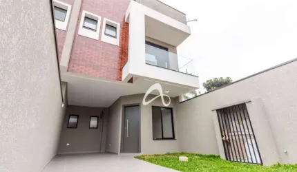 Triplex novo à venda, com terraço, 3 quartos sendo 1 suíte com closet, no Bairro Portão / Água Verde, Curitiba/PR.