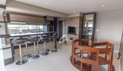 Cobertura planejada e decorada à venda, com 3 quartos sendo 1 suíte, no coração do Água Verde Curitiba/PR.