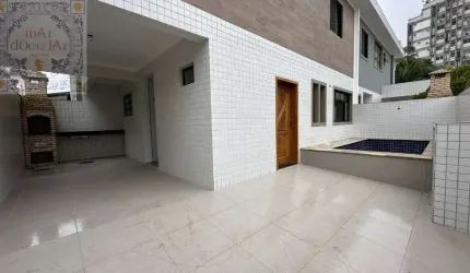 Sobrado totalmente reformado com lazer e 2 vagas  - Vila Belmiro - Santos / SP