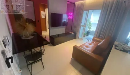 Apartamento Novo com 1 suíte com closet - Sacada - Lavado - Lazer no Boqueirão - Santos / SP