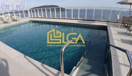 Venda Apartamento Santos, SP - mAr dOce lAr com PISCINA VISTA MAR, Garden, Varanda Gourmet no bairro Embaré