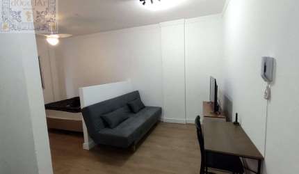 Venda Apartamento Living Santos SP - mAr dOce lAr a 300m da praia do Gonzaguinha!