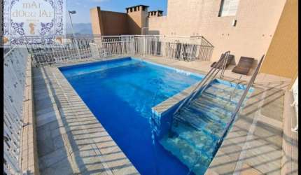 Venda Apartamento Santos SP - mAr dOce lAr com Varanda Gourmet e Churrasqueira no Macuco!
