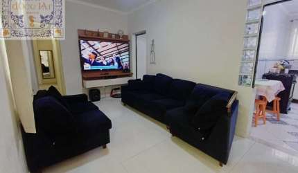 Apartamento mAr dOce lAr reformado e térreo a venda na Vila Belmiro em Santos / SP