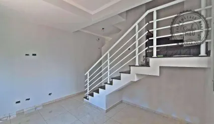 Sobrado com 2 dormitórios à venda, 128 m² por R$ 580.000,00 - Aviação - Praia Grande/SP