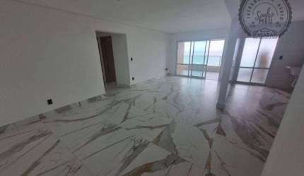 Apartamento com 3 dormitórios à venda, 126 m² por R$ 1.170.000,00 - Aviação - Praia Grande/SP