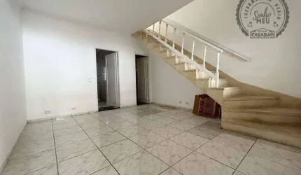 Sobrado com 2 dormitórios à venda, 79 m² por R$ 449.000,00 - Tupi - Praia Grande/SP