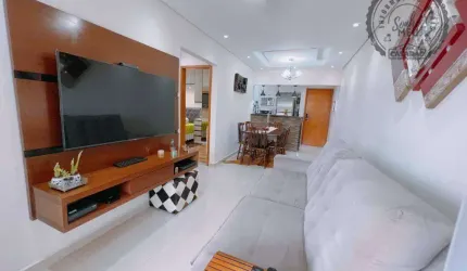Apartamento com 2 dormitórios à venda, 88 m² por R$ 660.000,00 - Boqueirão - Praia Grande/SP