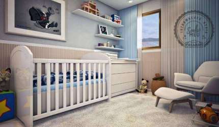 Cobertura com 4 dormitórios à venda, 223 m² por R$ 1.800.000,00 - Guilhermina - Praia Grande/SP