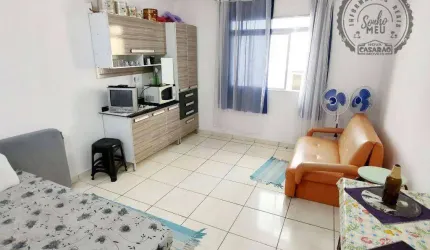 Kitnet à venda, 26 m² por R$ 190.000,00 - Guilhermina - Praia Grande/SP