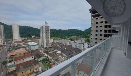 Apartamento com 2 dormitórios à venda, 81 m² por R$ 590.000,00 - Canto do Forte - Praia Grande/SP