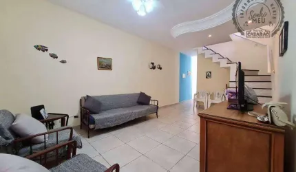 Sobrado com 3 dormitórios à venda, 150 m² por R$ 700.000,00 - Guilhermina - Praia Grande/SP