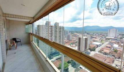 Cobertura com 3 dormitórios à venda, 159 m² por R$ 1.100.000,00 - Tupi - Praia Grande/SP