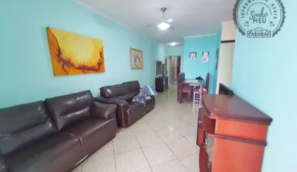 Apartamento com 2 dormitórios para alugar, 74 m² por R$ 3.000,00/mês - Ocian - Praia Grande/SP