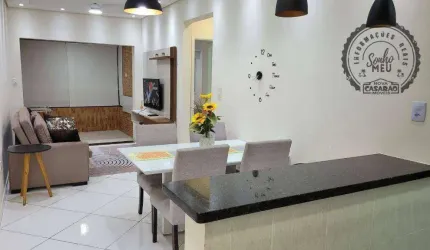 Apartamento na Ocian,  Praia Grande/SP