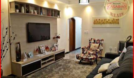 Casa com 3 dormitórios à venda, 302 m² por R$ 1.400.000,00 - Canto do Forte - Praia Grande/SP