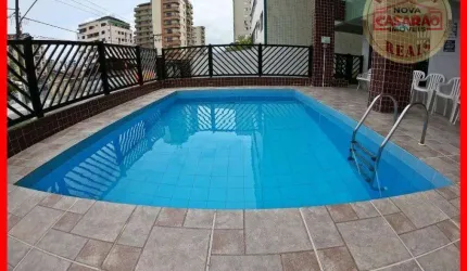 Cobertura com 3 dormitórios à venda, 185 m² por R$ 849.000,00 - Tupi - Praia Grande/SP