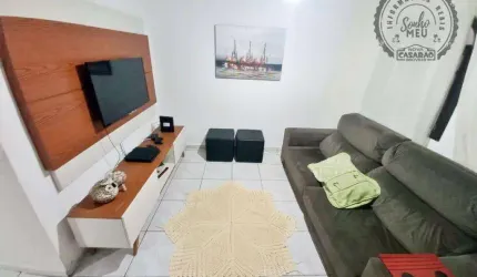 Casa com 2 dormitórios à venda, 90 m² por R$ 350.000,00 - Aviação - Praia Grande/SP