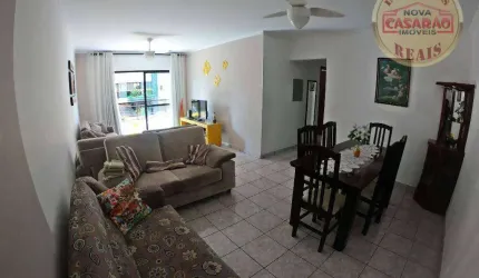 Apartamento com 2 dormitórios à venda, 95 m² por R$ 375.000,00 - Aviação - Praia Grande/SP