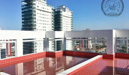 Apartamento com 1 dormitório à venda, 59 m² por R$ 337.000,00 - Canto do Forte - Praia Grande/SP