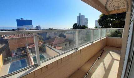 Apartamento com 2 dormitórios à venda, 69 m² por R$ 529.800,00 - Guilhermina - Praia Grande/SP