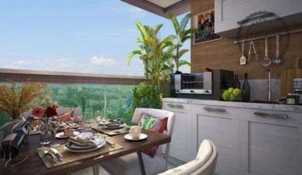 Apartamento com 2 dormitórios à venda, 62 m² por R$ 434.890,03 - Aviação - Praia Grande/SP