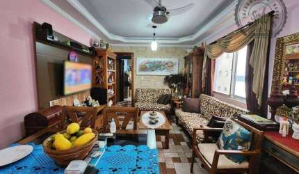 Apartamento com 2 dormitórios à venda, 75 m² por R$ 360.000,00 - Canto do Forte - Praia Grande/SP