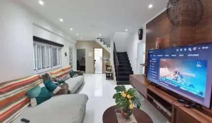 Sobrado com 4 dormitórios à venda, 200 m² por R$ 2.120.000,00 - Canto do Forte - Praia Grande/SP
