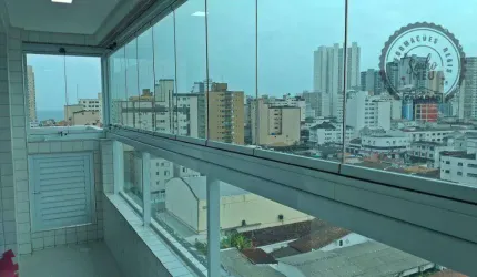 Apartamento com 2 dormitórios à venda, 69 m² por R$ 625.000,00 - Boqueirão - Praia Grande/SP