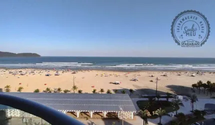 Apartamento com 3 dormitórios para alugar, 201 m² por R$ 7.738,14/mês - Guilhermina - Praia Grande/SP