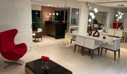 Apartamento, 183 m² - venda por R$ 2.750.000,00 ou aluguel por R$ 13.295,00/mês - Jardim Aquarius - São José dos Campos/SP