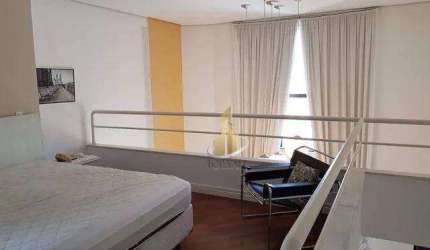 Loft, 74 m² - venda por R$ 730.000,00 ou aluguel por R$ 5.220,00/mês - Jardim Aquarius - São José dos Campos/SP