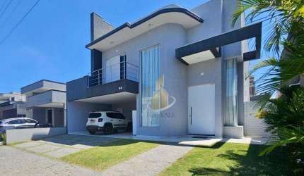 Sobrado com 4 dormitórios à venda, 255 m² por R$ 1.390.000,00 - Condomínio Terras do Vale - Caçapava/SP