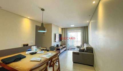 Apartamento com 3 dormitórios à venda, 70 m² por R$ 505.000,01 - Picanco - Guarulhos/SP