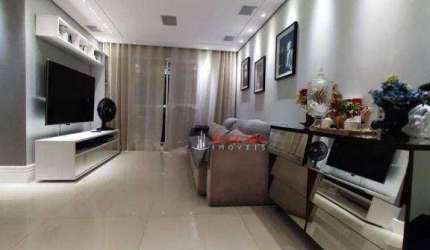 Apartamento com 3 dormitórios à venda, 82 m² por R$ 769.000,00 - Gopoúva - Guarulhos/SP