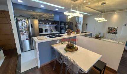 Apartamento com 3 dormitórios à venda, 73 m² por R$ 630.000,00 - Ponte Grande - Guarulhos/SP