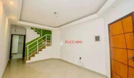 Sobrado com 3 dormitórios para alugar, 170 m² por R$ 3.350,00/mês - Parque Continental I - Guarulhos/SP