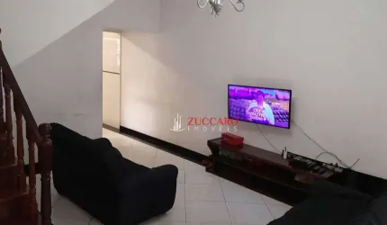 Sobrado com 3 quartos, edícula com banheiro e 2 vagas de garagens a venda na Vila Barros em Guarulhos