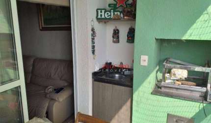 Apartamento com 3 dormitórios à venda, 80 m² por R$ 497.000,00 - Jardim Las Vegas - Guarulhos/SP