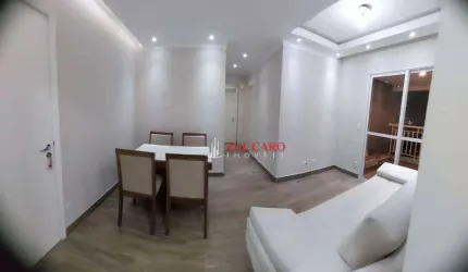 Apartamento com 2 dormitórios à venda, 53 m² por R$ 479.000,00 - Vila Augusta - Guarulhos/SP