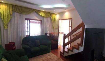 Sobrado com 3 dormitórios à venda, 164 m² por R$ 555.000,00 - Torres Tibagy - Guarulhos/SP