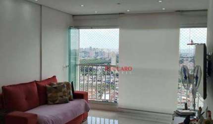 Apartamento com 3 dormitórios à venda, 75 m² por R$ 690.000,00 - Ponte Grande - Guarulhos/SP