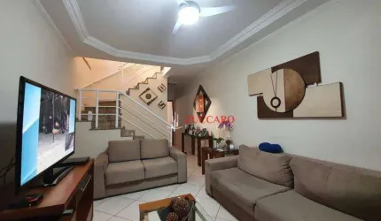 Sobrado com 3 dormitórios à venda, 120 m² por R$ 650.000,00 - Jardim Santa Cecília - Guarulhos/SP
