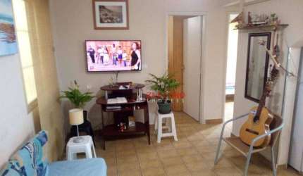 Apartamento com 2 dormitórios à venda, 63 m² por R$ 250.000,00 - Vila Atlântica - Mongaguá/SP