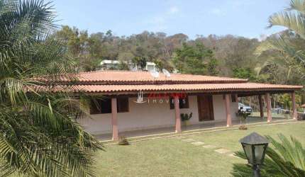 Chácara com 4 dormitórios à venda, 5063 m² por R$ 1.200.000,00 - Parque Agrinco - Guararema/SP