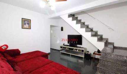 Sobrado com 2 dormitórios à venda, 179 m² por R$ 848.000,01 - Vila Augusta - Guarulhos/SP