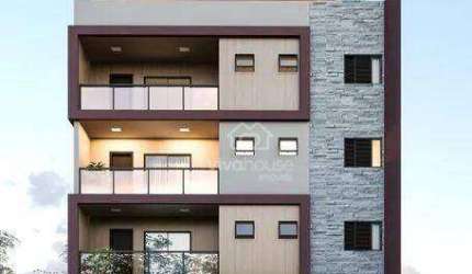 Apartamento com 2 dormitórios à venda, 63 m² por R$ 350.000,00 - Vila Bocaina - Mauá/SP