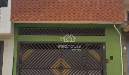 Sobrado com 3 dormitórios, 277 m² - venda por R$ 640.000,00 ou aluguel por R$ 2.900,00/mês - Jardim Primavera - Mauá/SP