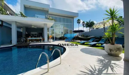 Casa com 5 suítes à venda por R$ 3.800.000 - Jardim Acapulco - Guarujá/SP
