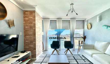 Apartamento com 4 dormitórios à venda, 130 m² por R$ 850.000,00 - Pitangueiras - Guarujá/SP